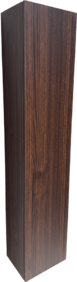 Колона за баня от ПВЦ водоустойчива тъмно дървесен цвят Venge
